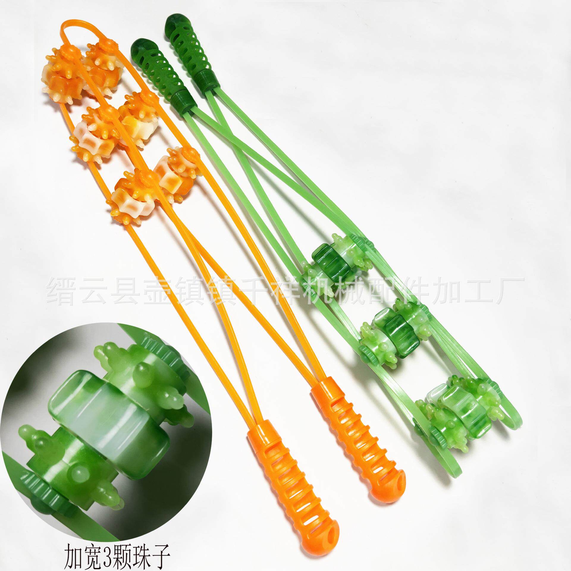 家用滚轮式拉背条按摩器 手持式搓按摩轮 腰部腿部背部按摩器