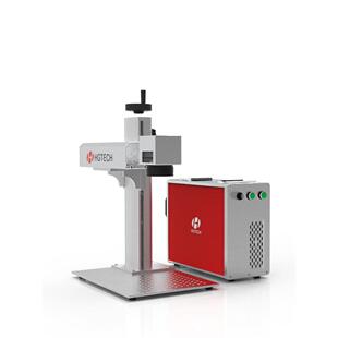 华工光纤激光打标机便携式小型不锈钢铭牌刻字机金属雕刻机桌面