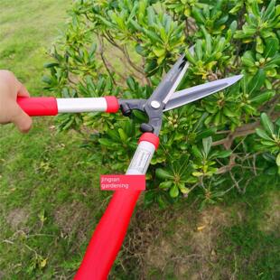 进口苏川吉树篱剪直刃铝柄大型平剪修剪树篱剪园艺剪草坪剪园艺工