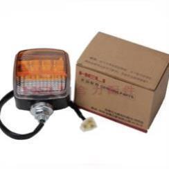 叉车转向灯LED前小灯合力杭州龙工12V24V双面方形转向前小灯总成