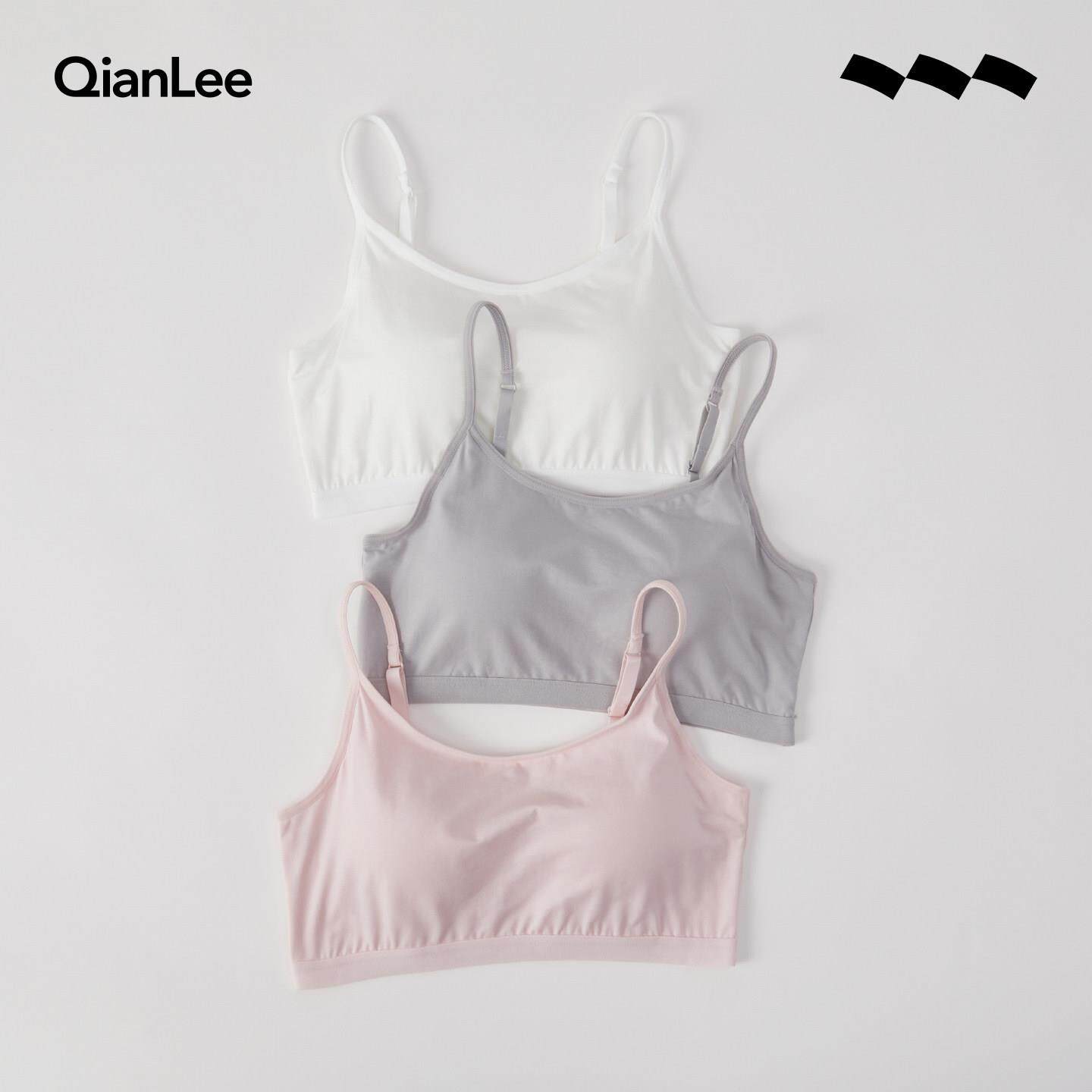 抹胸裹胸内衣女带胸垫文胸一体吊带小背心聚拢打底少女学生防走光