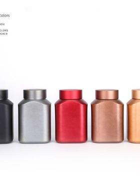 厂家直销钛合金罐 新款方罐 圆罐 金属罐 铝罐 密封罐 可定制