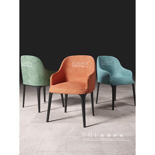 轻奢弧形椅套餐椅餐桌椅套座套靠背一体简约现代椅套凳套