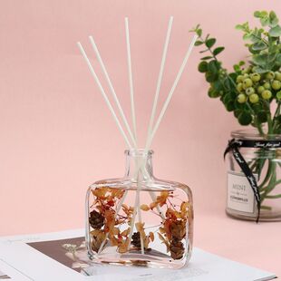 200ml永生花香薰精油摆件无火香薰精油家用卧室内房间空气清新