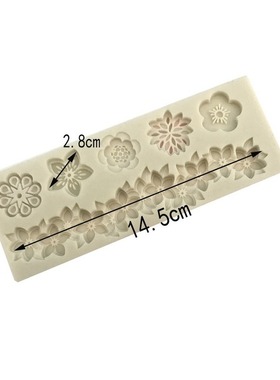Flowers A Variety of Fondant Silicone Mold DIY Cake Circumfe