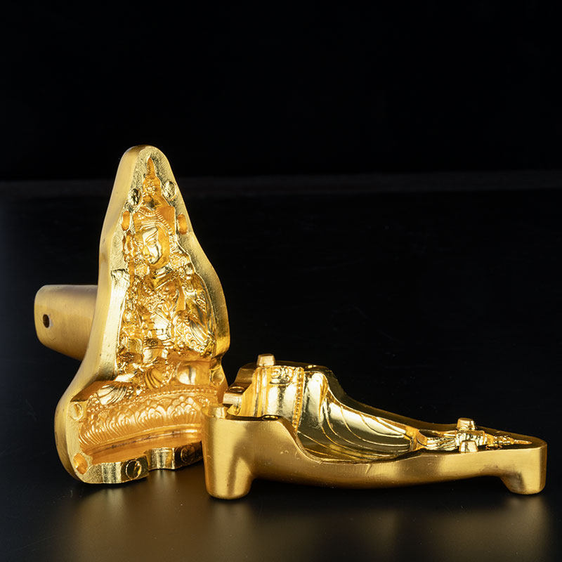 莲师擦擦佛像模具藏传陶土泥水铜合金制作供奉密宗西藏佛像