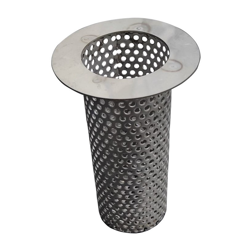 不锈钢冲孔管 过滤网筒工业管道空调冷却水筛网网筒 过滤筒