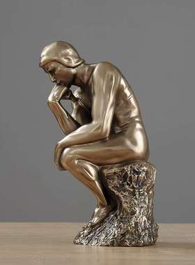 Soft decoration home decoration thinker thinker decoration c