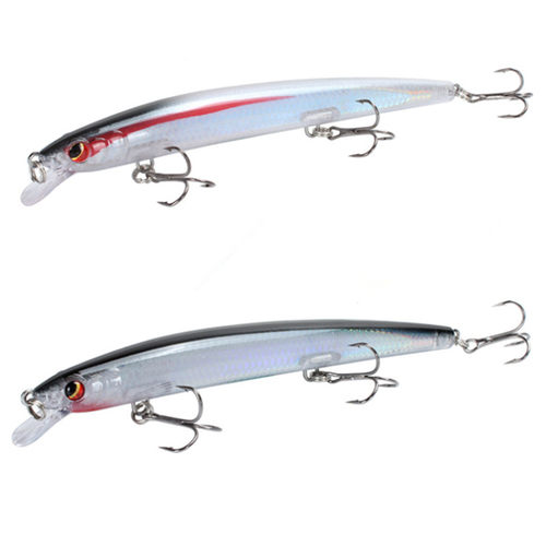 好货1 PCS 15.4g 13.5cm Flying Man Throws a Floating Laser Fi