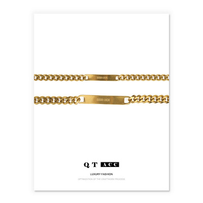 -High color retention vacuum plating real gold ins style sim