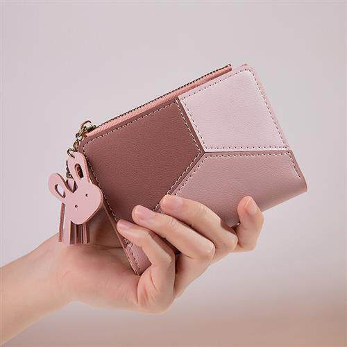 极速Womens Wallet PU Leather Womens Wallet Made of Leather W