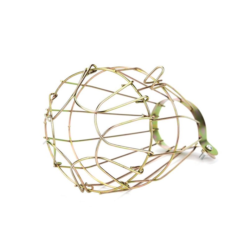 Lamp Shades Vintage Industrial Design Steel Bulb Guard Clamp