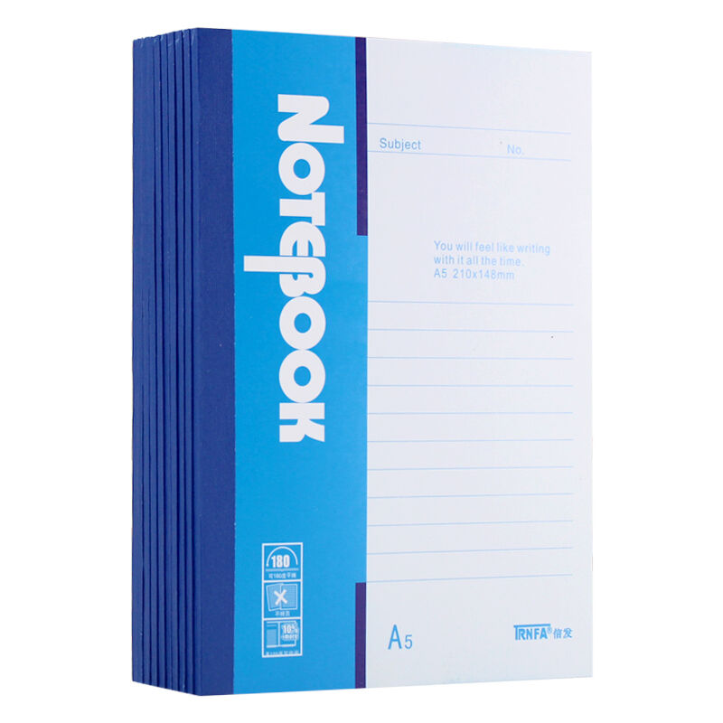 信发TN-A540BU10本蓝色装软抄本/A5笔记本日记本40页无线装订记事