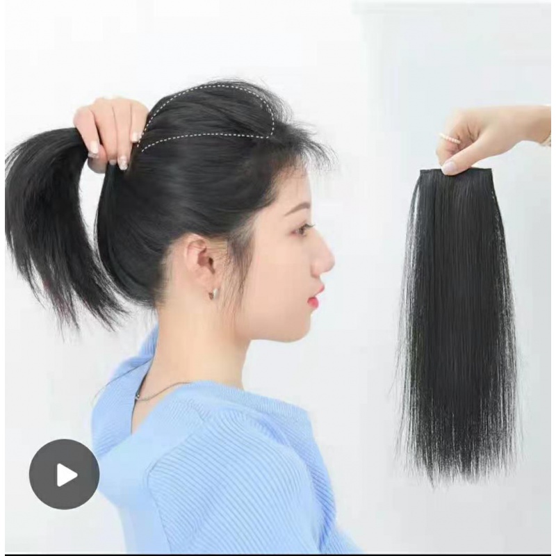 假发片垫发根贴片真发无痕隐形增厚增量蓬松器两侧头顶补发贴片女