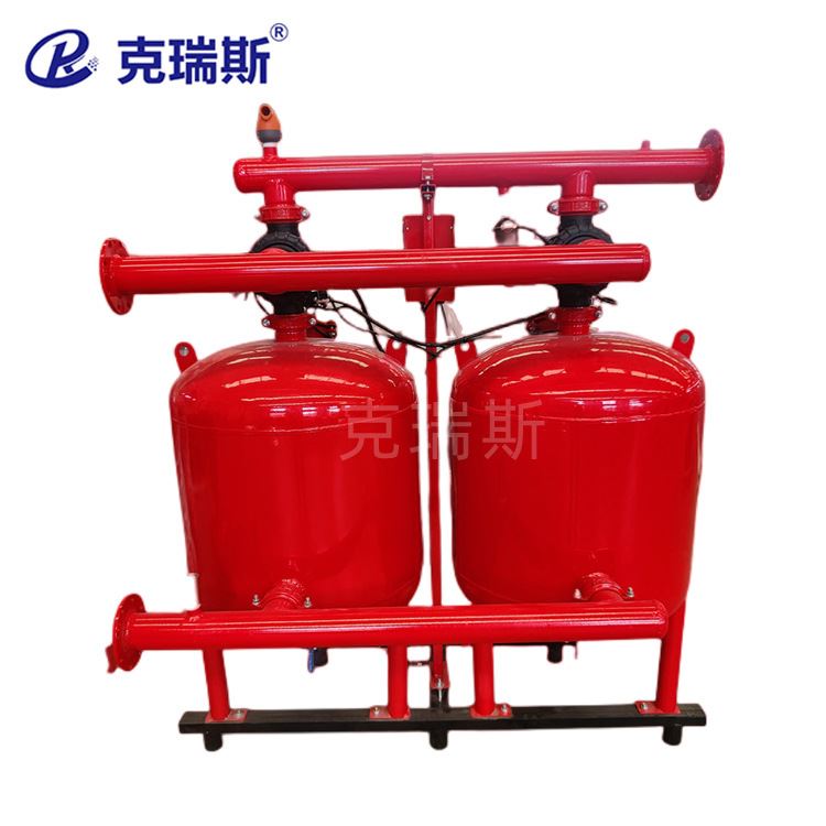 石英砂过滤器全自动工业多介质机械锰砂活性炭浅层砂石过滤罐