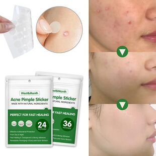36Pcs Acne Pimple Patch Invisible Waterproof Absorb Pus Acne