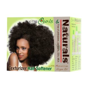 Curls & Naturals Texturizer Hair Softener with Moroccan Arga