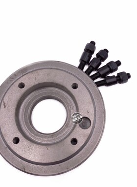 数控车床卡盘法兰盘连接盘过度盘C5C6C8C11机床C6140 C6150 C6180