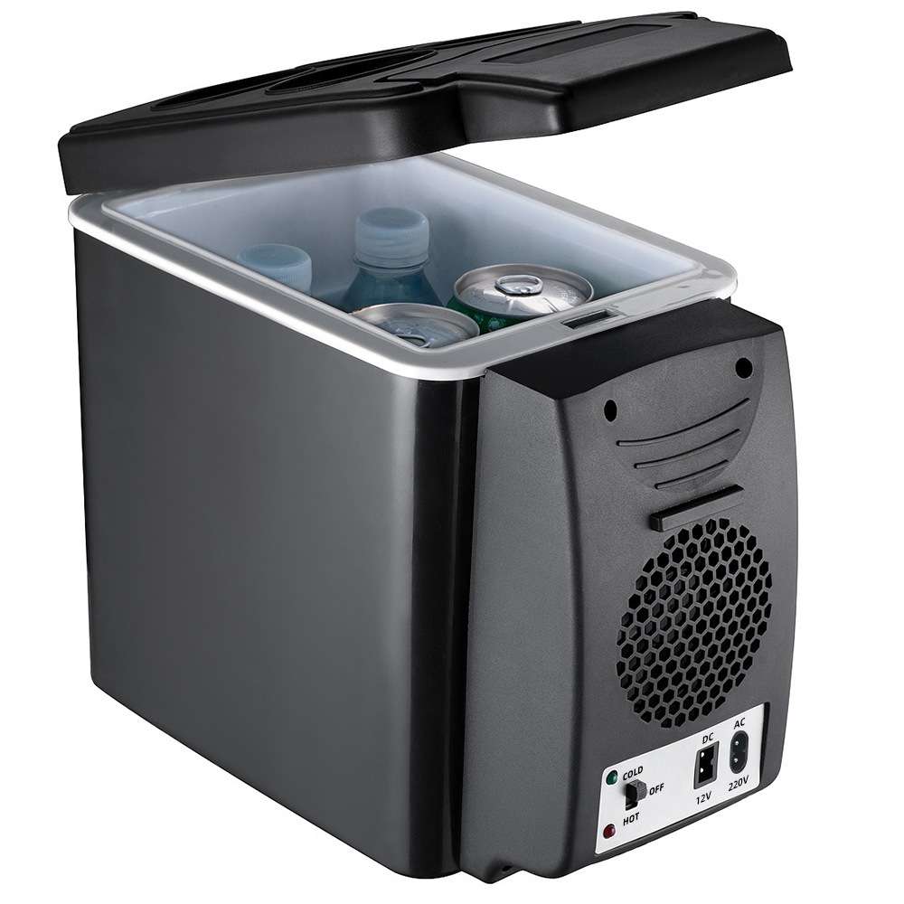 6L车载冰箱便携式车用迷你小冰箱冷暖两用保温箱12v/220v车家两用