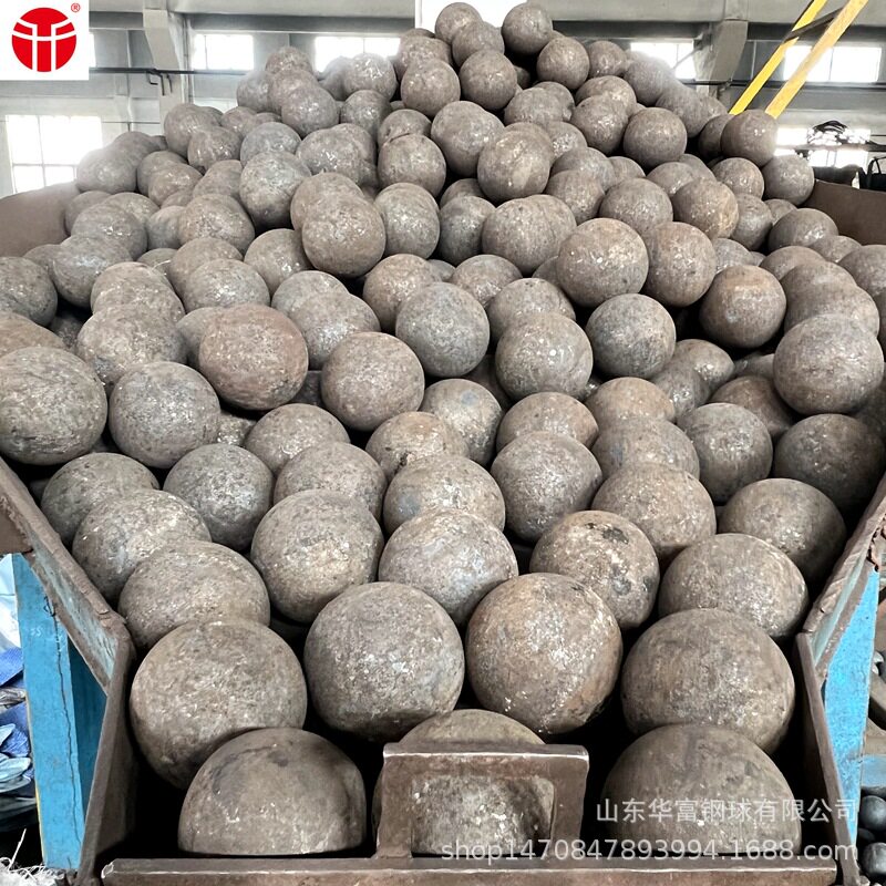 110mm锻打钢球 锻造耐磨研磨铁球