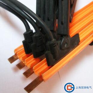 4级无接缝滑触线接线盒无接缝滑线中间电源接头3P4P6P