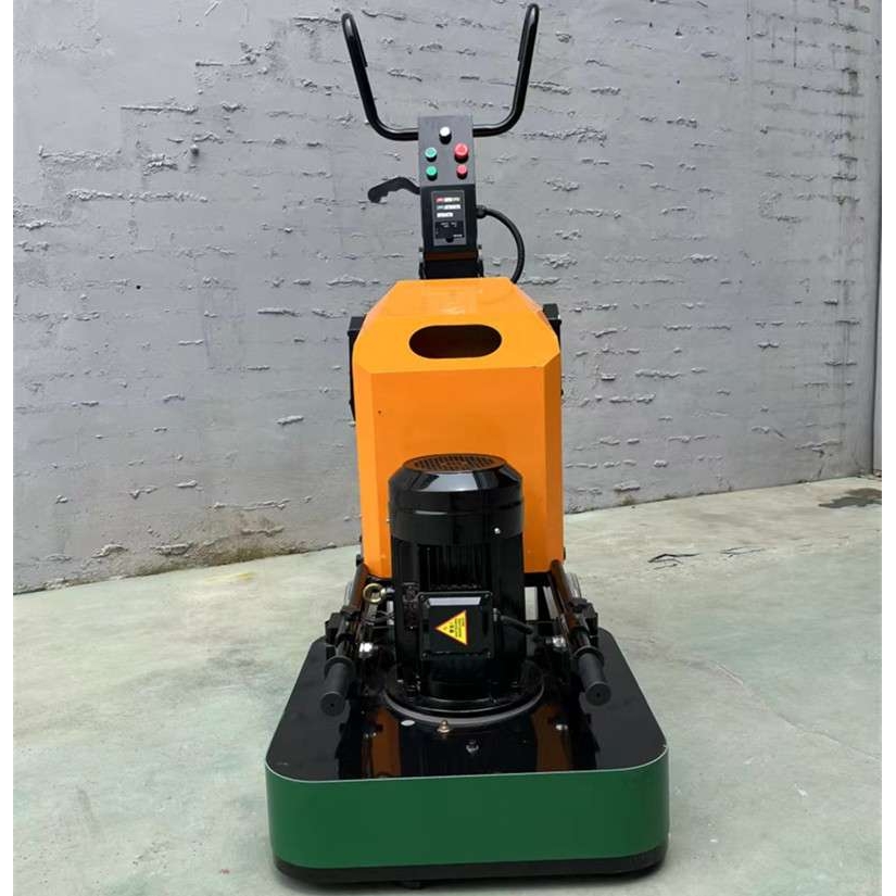 630/650型密封固化地坪研磨机7.5kw12头干湿两用磨地机环氧打磨机