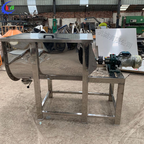U型螺带搅拌机 不锈钢圆槽翻动机 腻子膏真石漆干粉混合搅拌设备