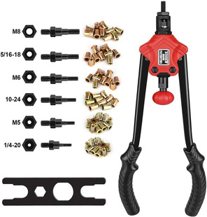 热销纸盒装 609手动铆钉枪铆螺母工具铆接工具配公英制螺母