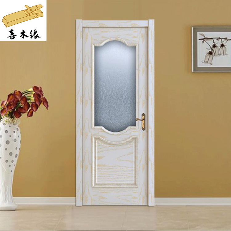 南京厂家玻璃门卫生间门厨房门书房门卧室门简约平开木门法式门