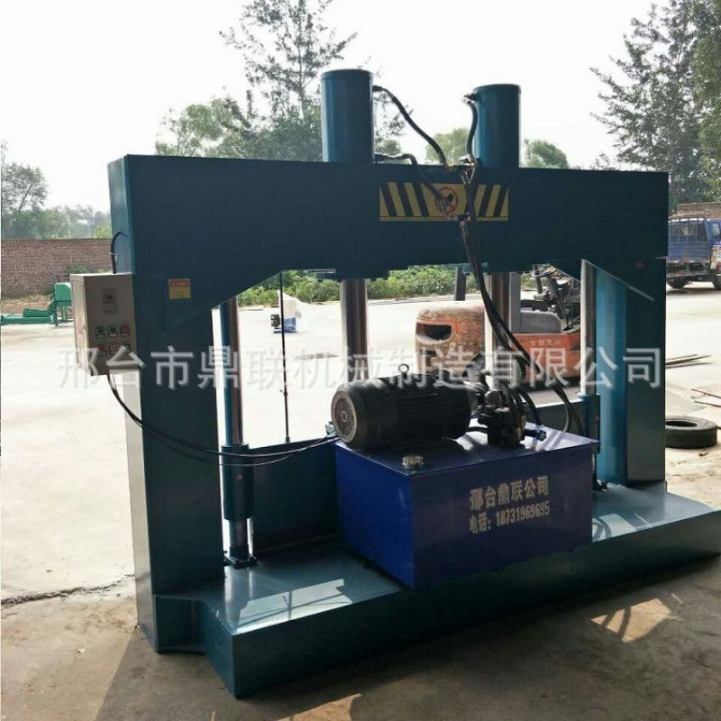 塑料缠绕卷液压铡刀机 烟胶龙门切刀机 塑料吨袋龙门闸刀