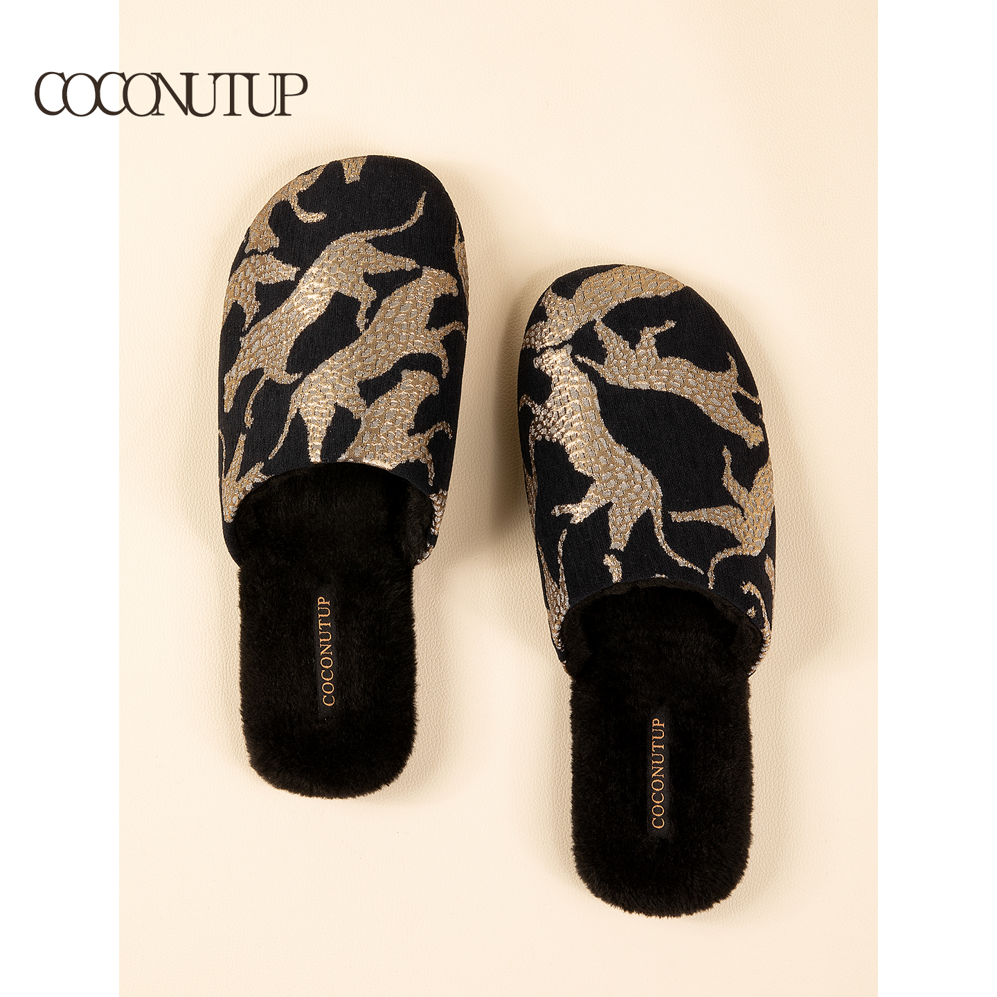 女新款棉拖鞋家居室内秋冬加绒保暖防滑静音情侣时尚毛毛拖鞋男士