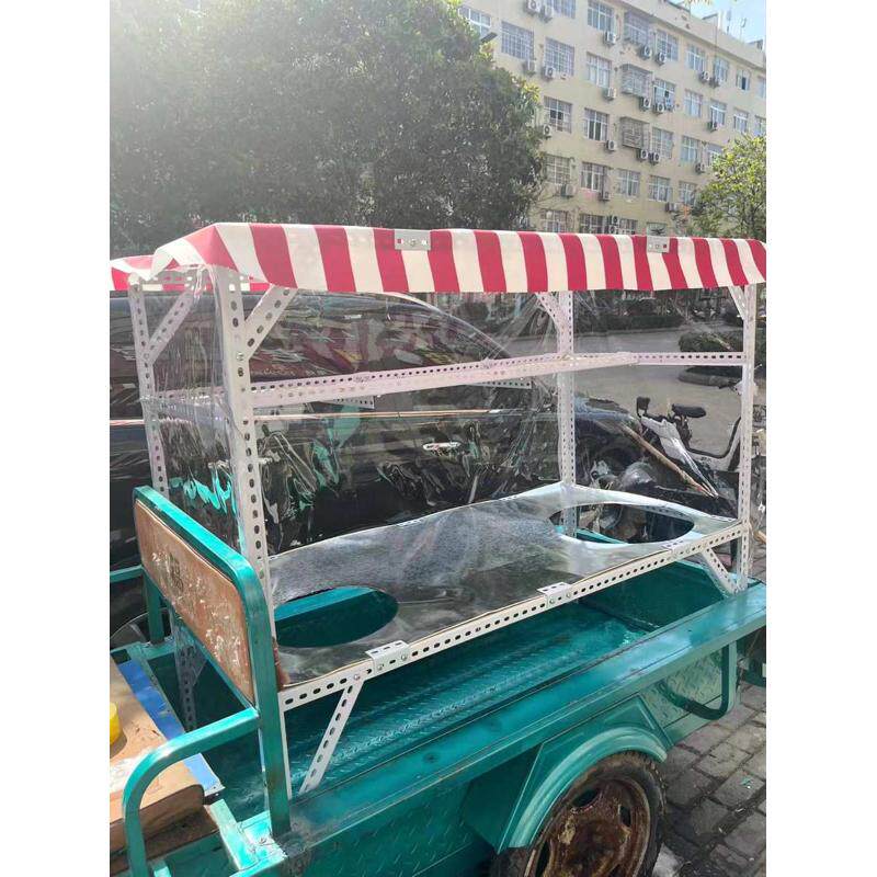 三轮车摆摊架子炸串架烧烤饭团臭豆腐夜市鸡蛋灌炒粉饼卤菜架商用