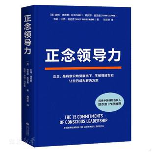 经纬中国创始合伙人邵亦波作序 一本从心出发 领导力之书 正版 吉姆& 正念领导力 美 183;德思默;黛安娜 速发9787210124078