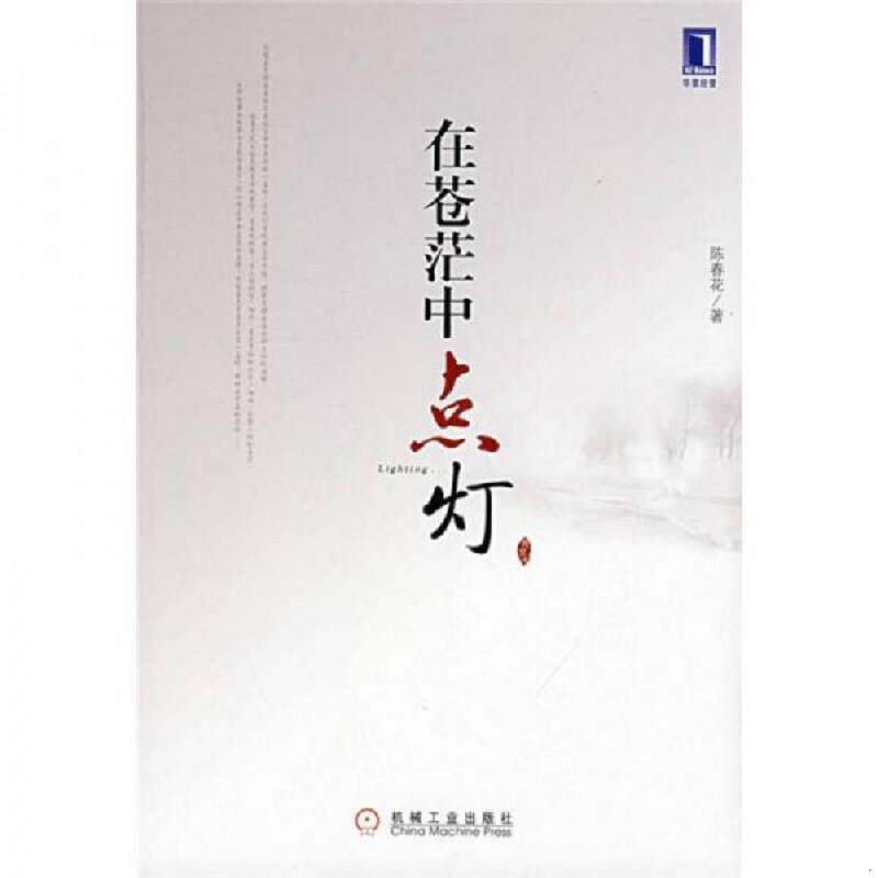 正版速发9787111249948 在苍茫中点灯 陈春花 机械工业出版社