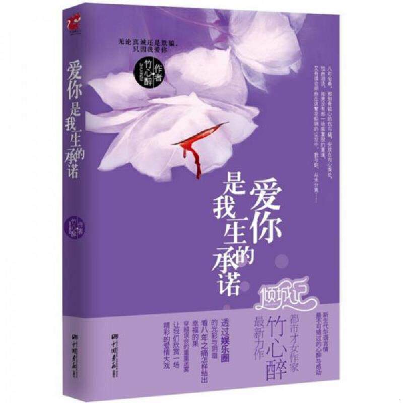 正版速发9787514603248 爱你是我一生的承诺 竹心醉 中国画报出版社