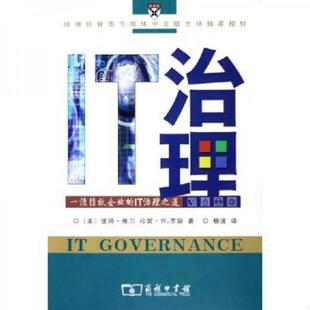 IT治理之道 IT治理一流绩效企业 美 维尔 商务印书馆 正版 罗斯 速发9787100044790