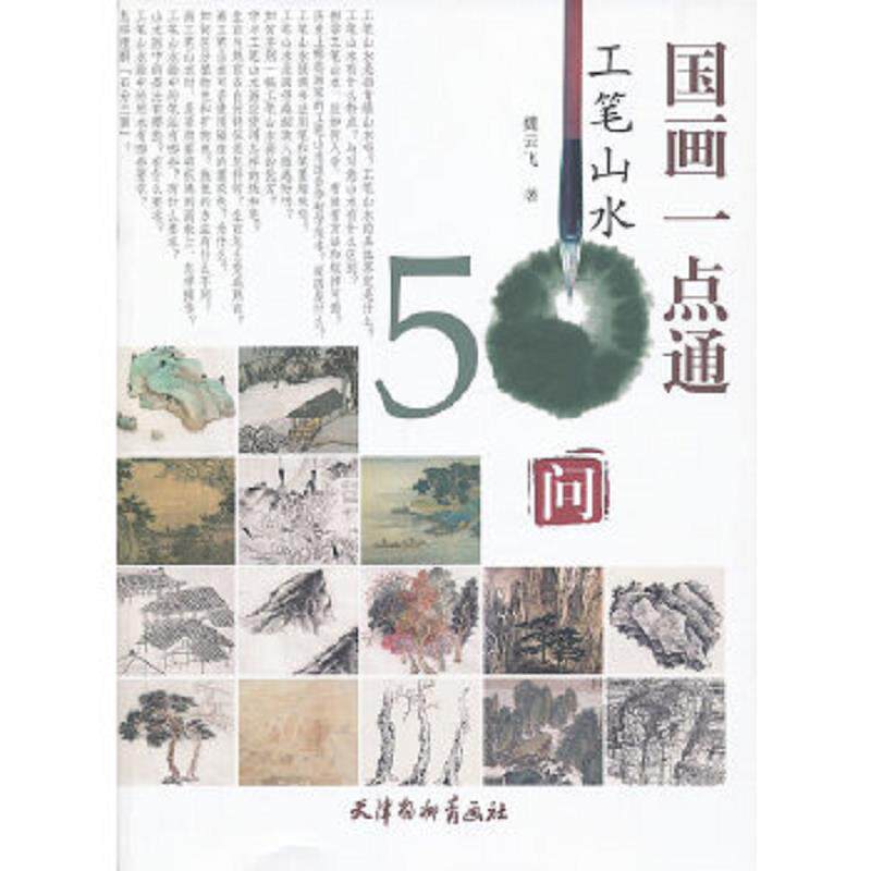 正版速发9787554700921 国画一点通：工笔山水50问 魏云飞