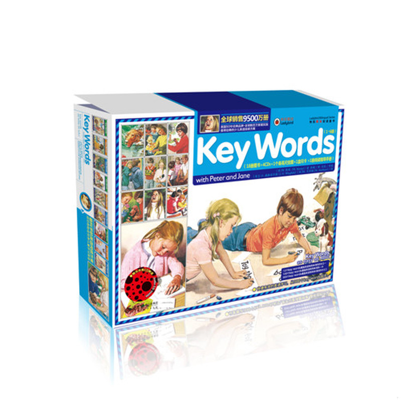 正版速发9787303107445 快乐瓢虫双语童书&middot;Key Words W.默瑞著,张桢译 北京师范大学出版社