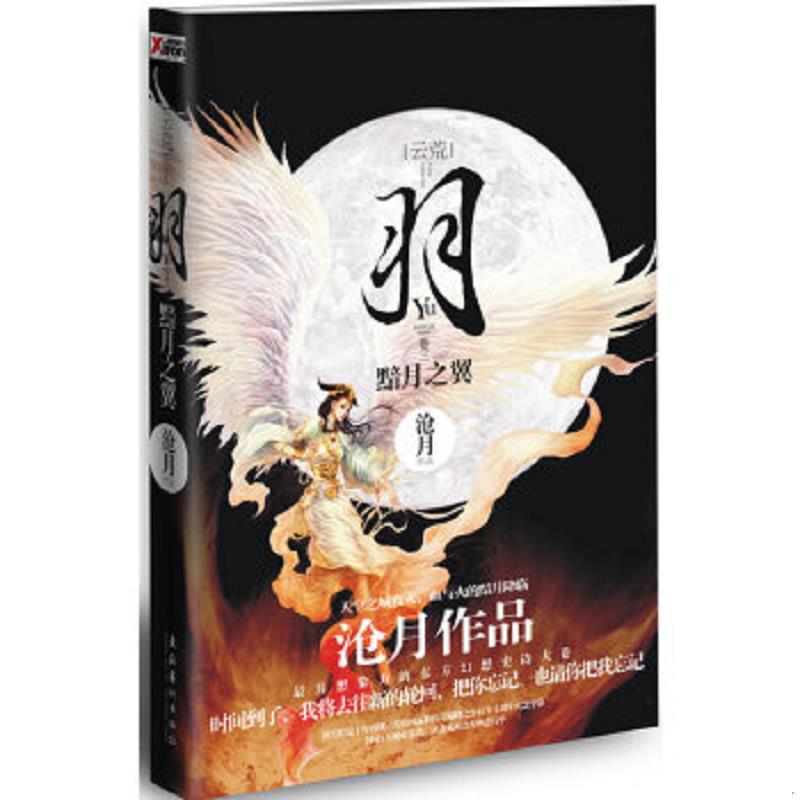 正版速发9787538736618 羽·黯月之翼 沧月 著 时代文艺出版社