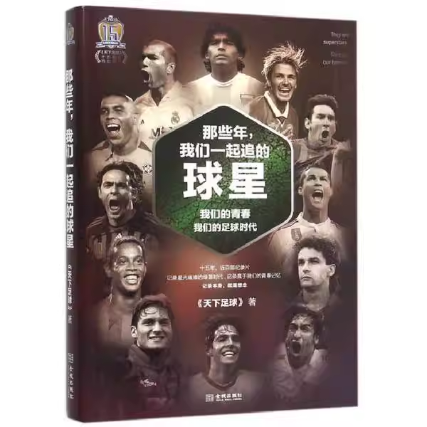 正版速发9787515512938 那些年,我们一起追的球星：我们的青春,我们的足球时代 《天下足球》 金城出版社