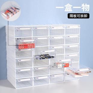 物分類XJJ盒工廠件倉(cāng)抽庫(kù)零件五金配件收納盒屜式 車間物料元 組合