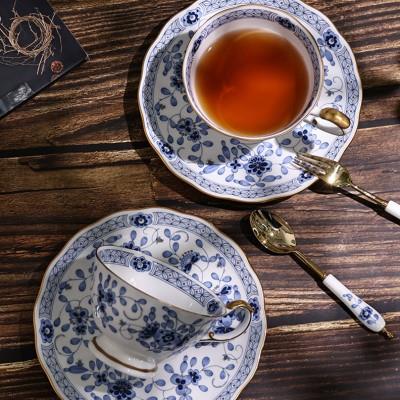 日本进口Narumi鸣海米兰骨瓷咖啡杯碟套装红茶杯下午茶杯碟礼盒装