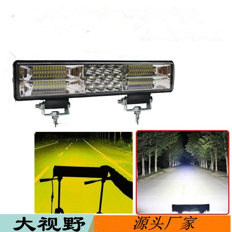 24V货车改装雾灯越野车车顶灯led车灯12V大视野汽车led长条灯