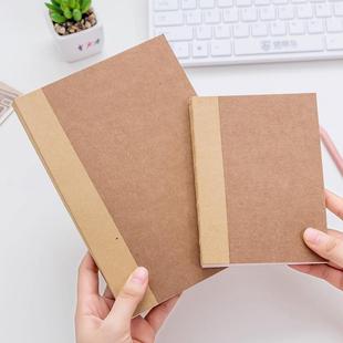 手账本复古创意裸装笔记本内页内芯 A5/A6记事本内页横线方格本