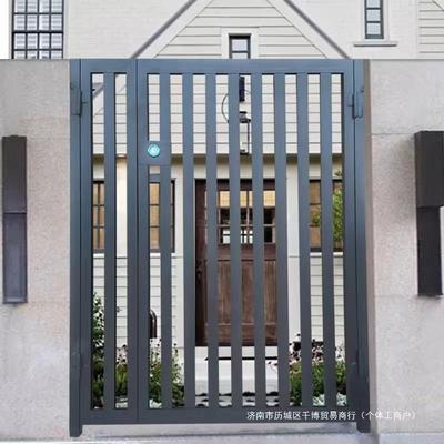 户外铁门院子小门别墅花园门单开小门庭院门乡村围墙栅栏门铁艺门