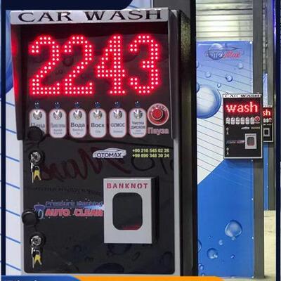 Self-service car washer出口自助式洗车机24小时无人自助洗车机
