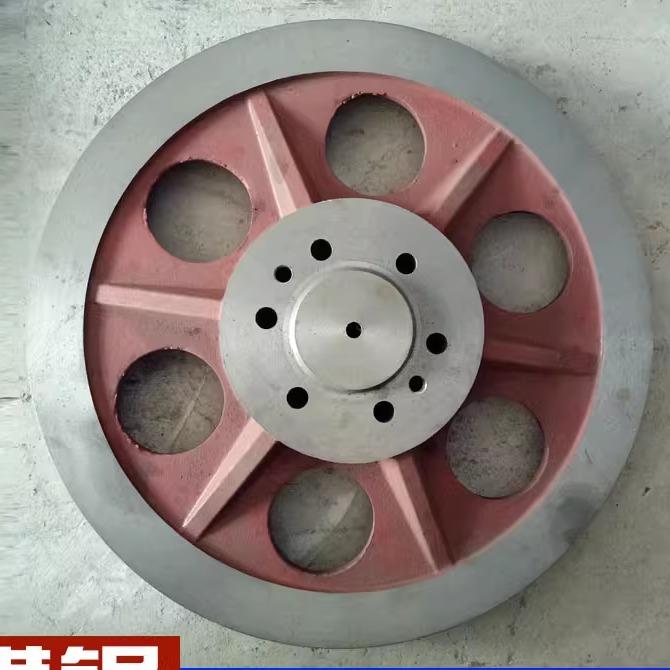 厂家直销各种带锯床配件 带锯轮 主动轮 从动轮 可来图纸定做