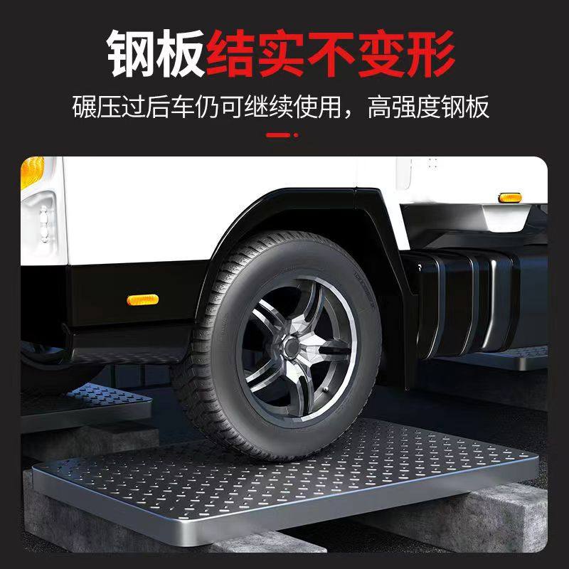 加厚小推车拉货钢板手推车搬运车家用便携拖车折叠快递平板手拉车