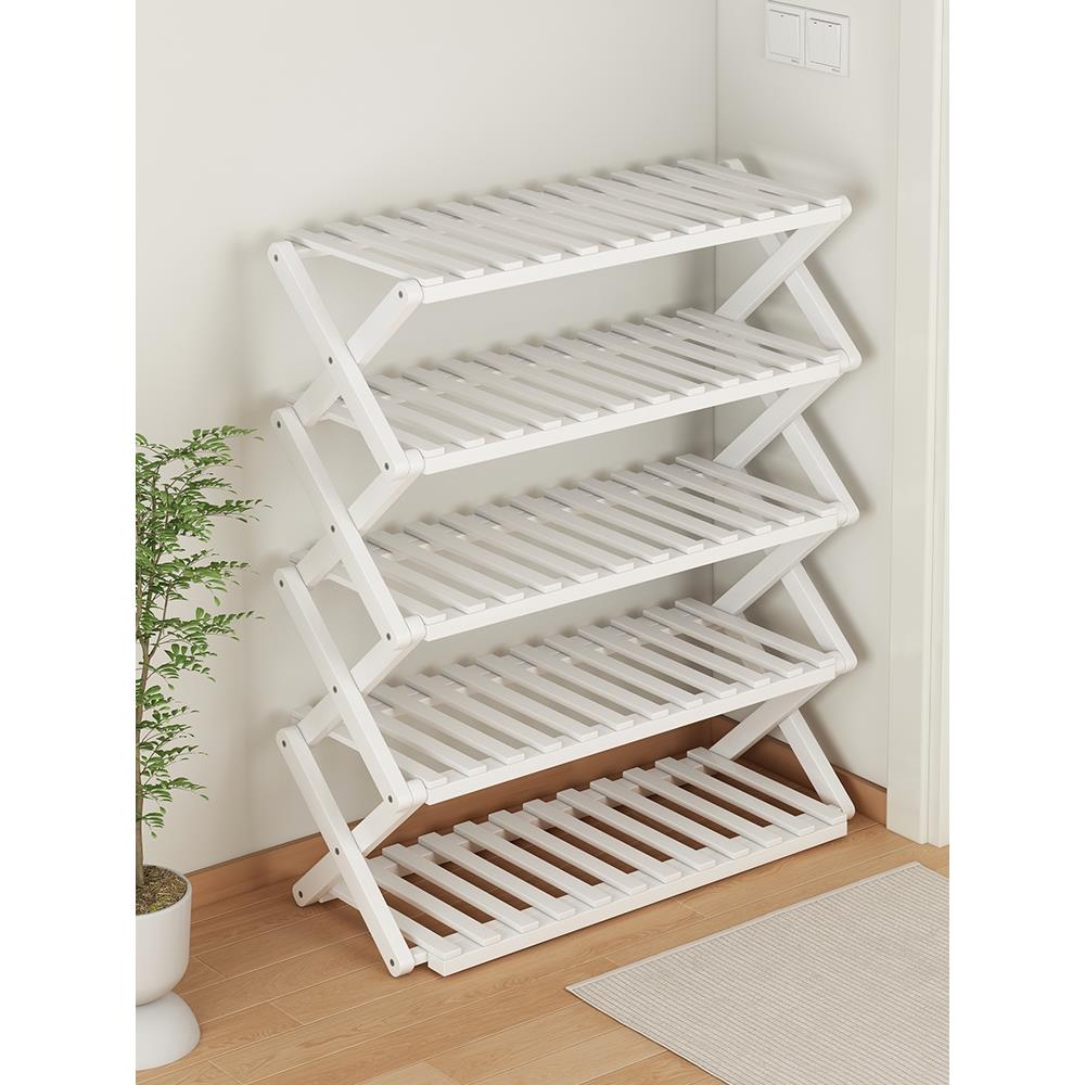 鞋架家用门口多层简易免安装可折叠鞋柜出租房经济型新款2025爆款