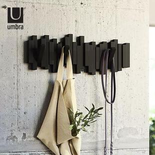 Umbra 饰琴键挂钩 创意墙壁挂衣架 北欧墙上衣帽架门口玄关钥匙装
